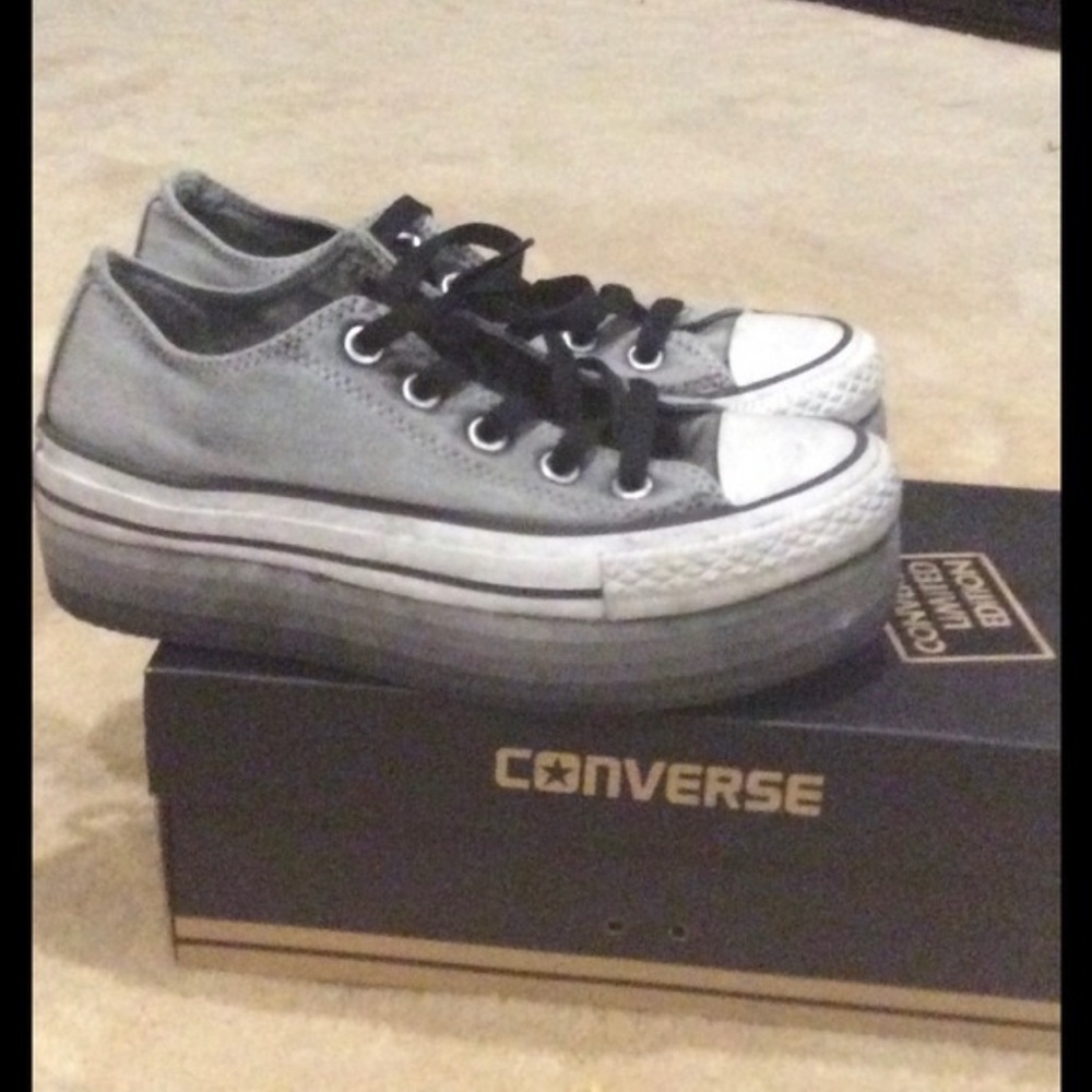 limited edition platform converse